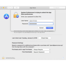 Bag u macOS High Sierra omogućava otključavanje sistemskih postavki App Store bilo kojom lozinkom
